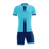 Soccer Jersey Set 2019 Adult Football Jersey Tracksuit Men Kids Soccer Training Suit Short Football Sport Kit Uniform Print