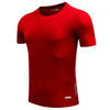 Shirt Homme Running Men Designer Quick Dry T-Shirts Running Slim Fit Tops Tees Sport Men 's Fitness Gym T Shirts Muscle Tee 2018