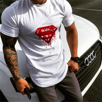 Superman Sport gym T Shirt