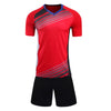 New Style survetement football jerseys team sport kit mens soccer jersey set uniforms shirts shorts maillot de foot custom print