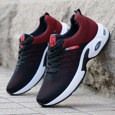 Men Sneakers Air Cushion Outdoor Walking Shoes Mesh Breathable Sport Running Shoes Low Top Soft Casual Sneakers Size 39-44